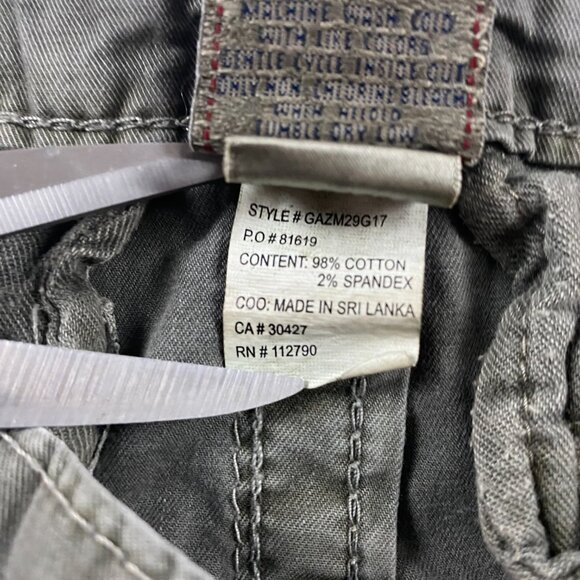 True Religion Girls Jenna Shorts Girls Size 12 Green Jean - Picture 7 of 12